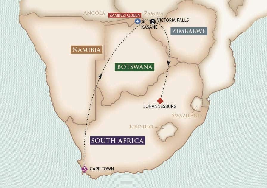 <span>10 Day AmaWaterways River Cruise from Cape Town to Johannesburg 2024</span>