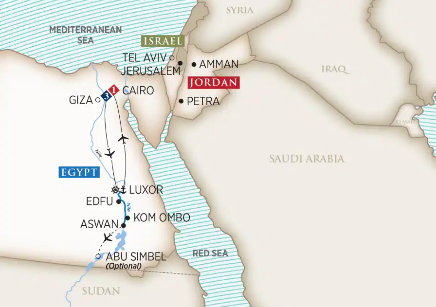 12 Day AmaWaterways River Cruise from Luxor to Luxor 2027 - 