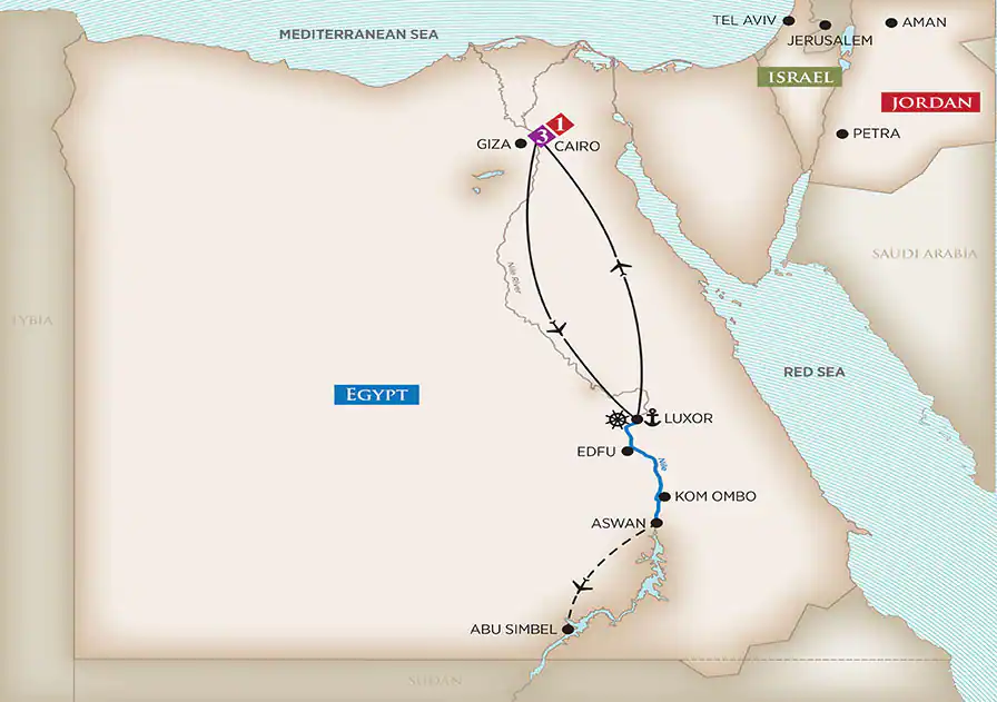 <span>12 Day AmaWaterways River Cruise from Luxor to Luxor 2024</span>