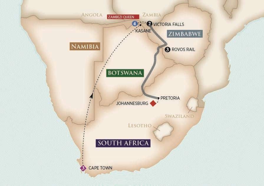 <span>13 Day AmaWaterways River Cruise from Cape Town to Johannesburg 2024</span>