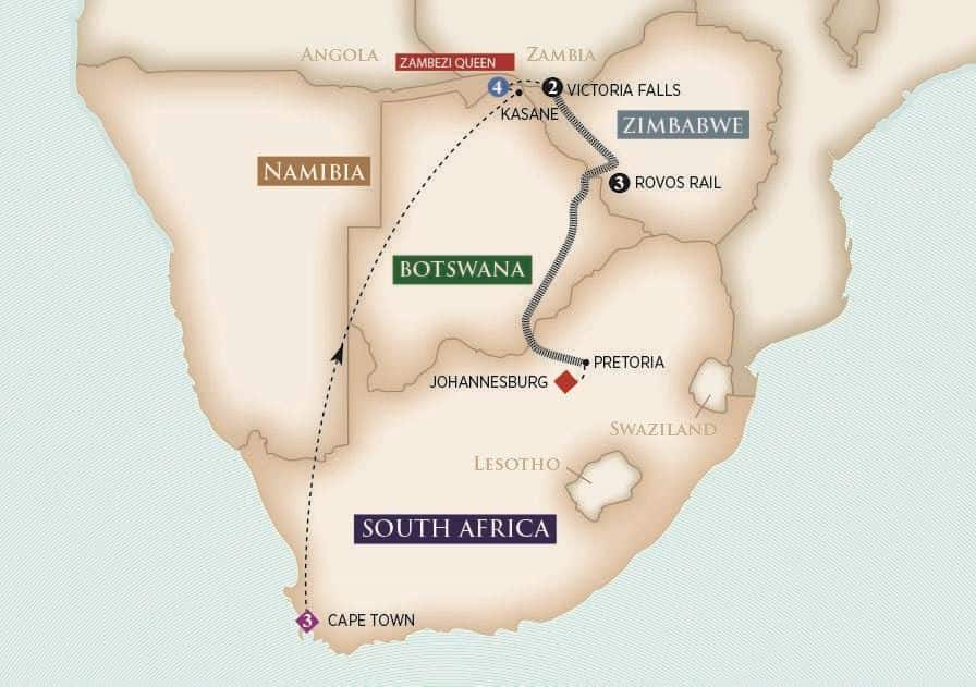 14 Day AmaWaterways River Cruise from Cape Town to Johannesburg 2026 - 