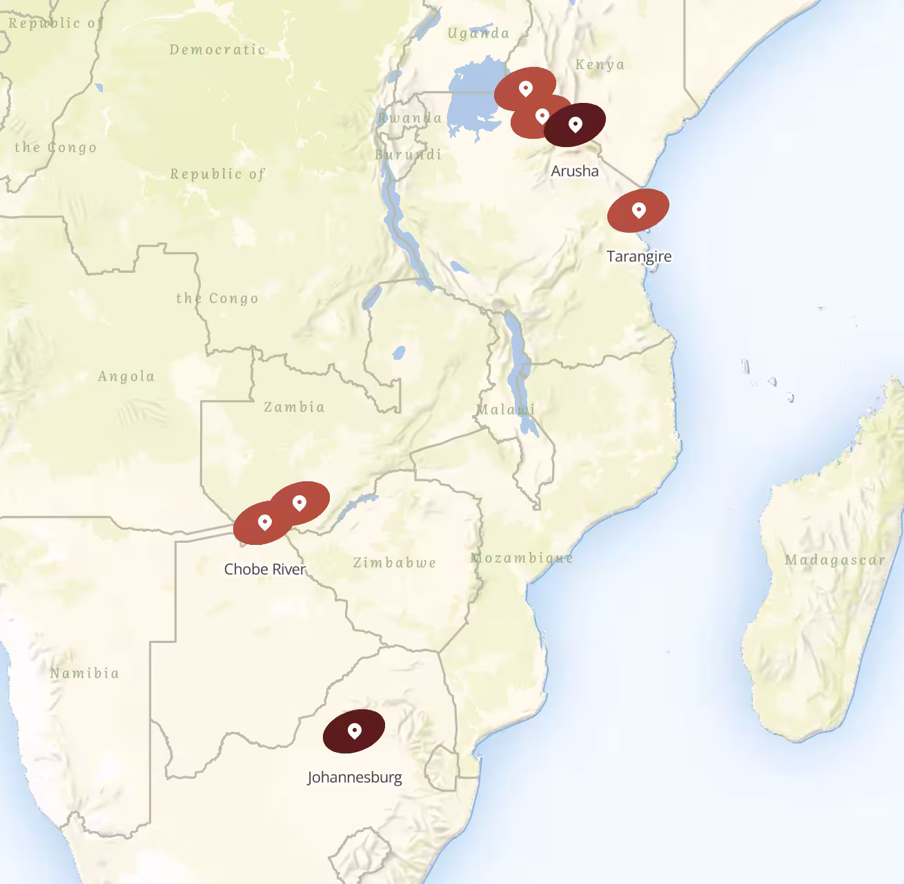 17 Day AmaWaterways River Cruise from Johannesburg to Arusha 2026 - 