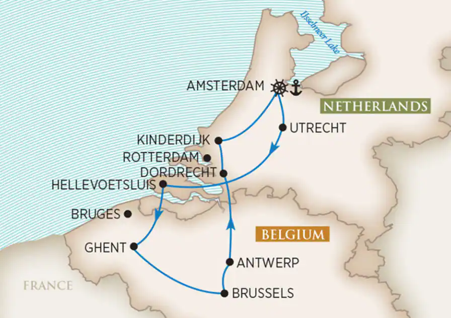 8 Day AmaWaterways River Cruise from Amsterdam to Amsterdam 2026 - 