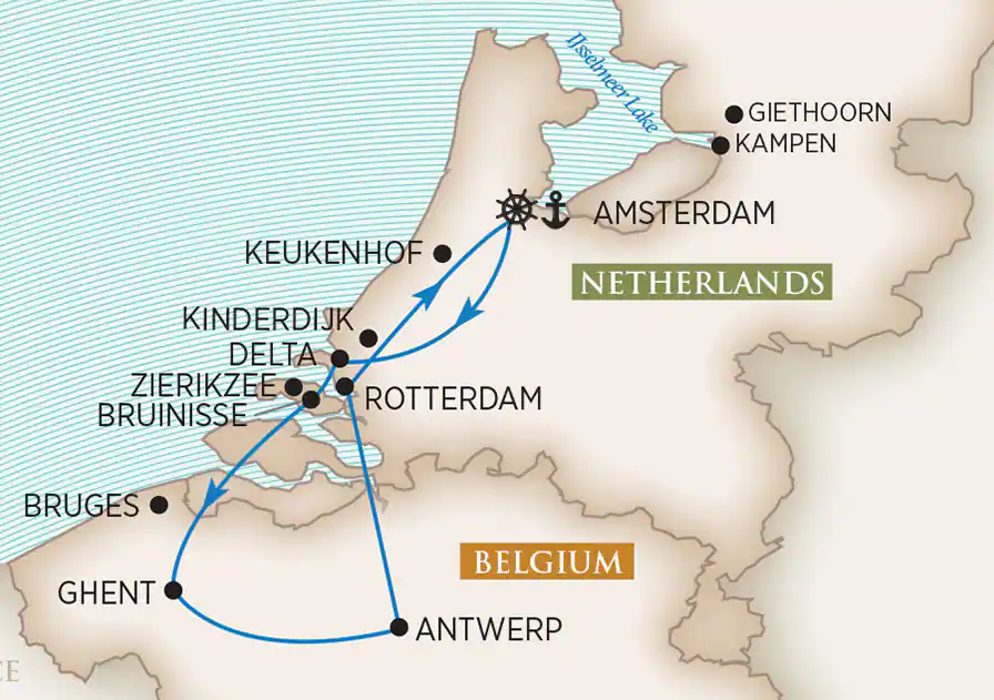 8 Day AmaWaterways River Cruise from Amsterdam to Amsterdam 2026 - 