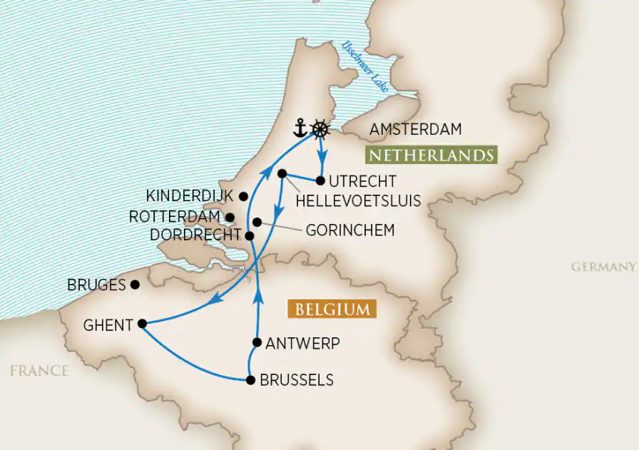 <span>8 Day AmaWaterways River Cruise from Amsterdam to Amsterdam 2024</span>