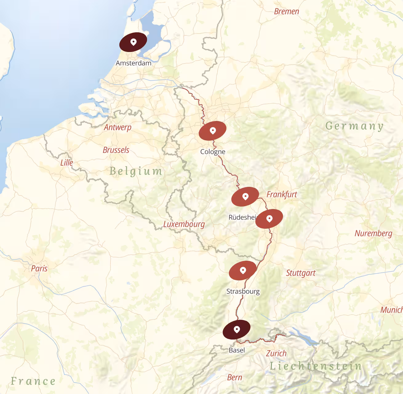 8 Day AmaWaterways River Cruise from Amsterdam to Basel 2026 - 