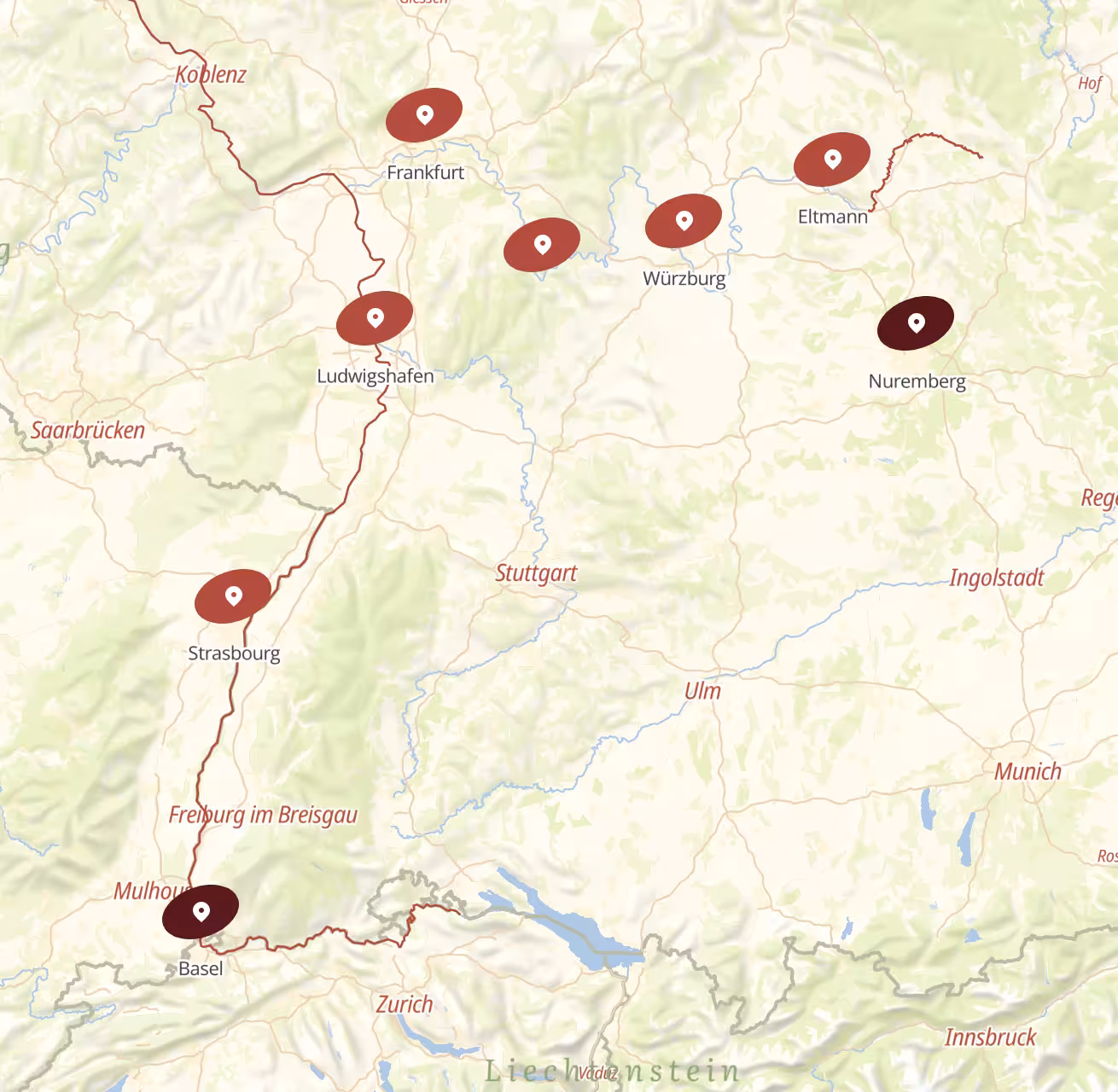 8 Day AmaWaterways River Cruise from Basel to Nuremberg 2027 - 