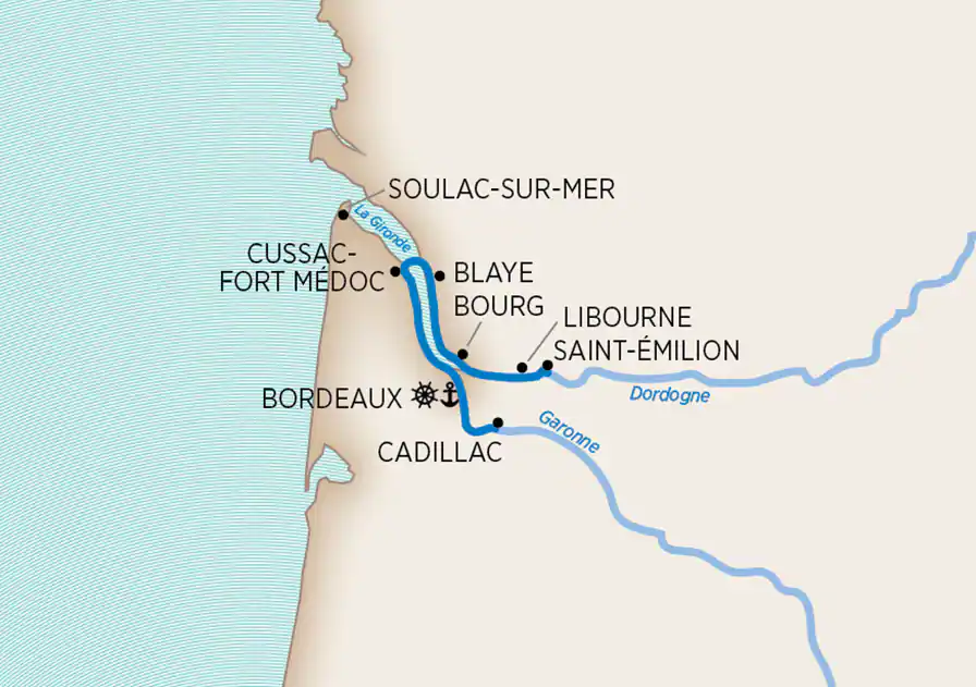 8 Day AmaWaterways River Cruise from Bordeaux to Bordeaux 2026 - 