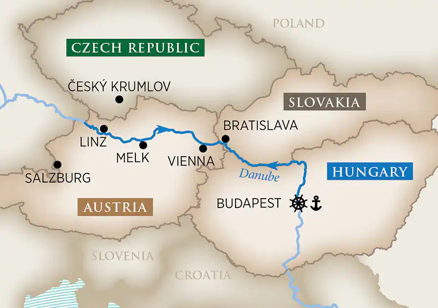 8 Day AmaWaterways River Cruise from Budapest to Budapest 2026 - 