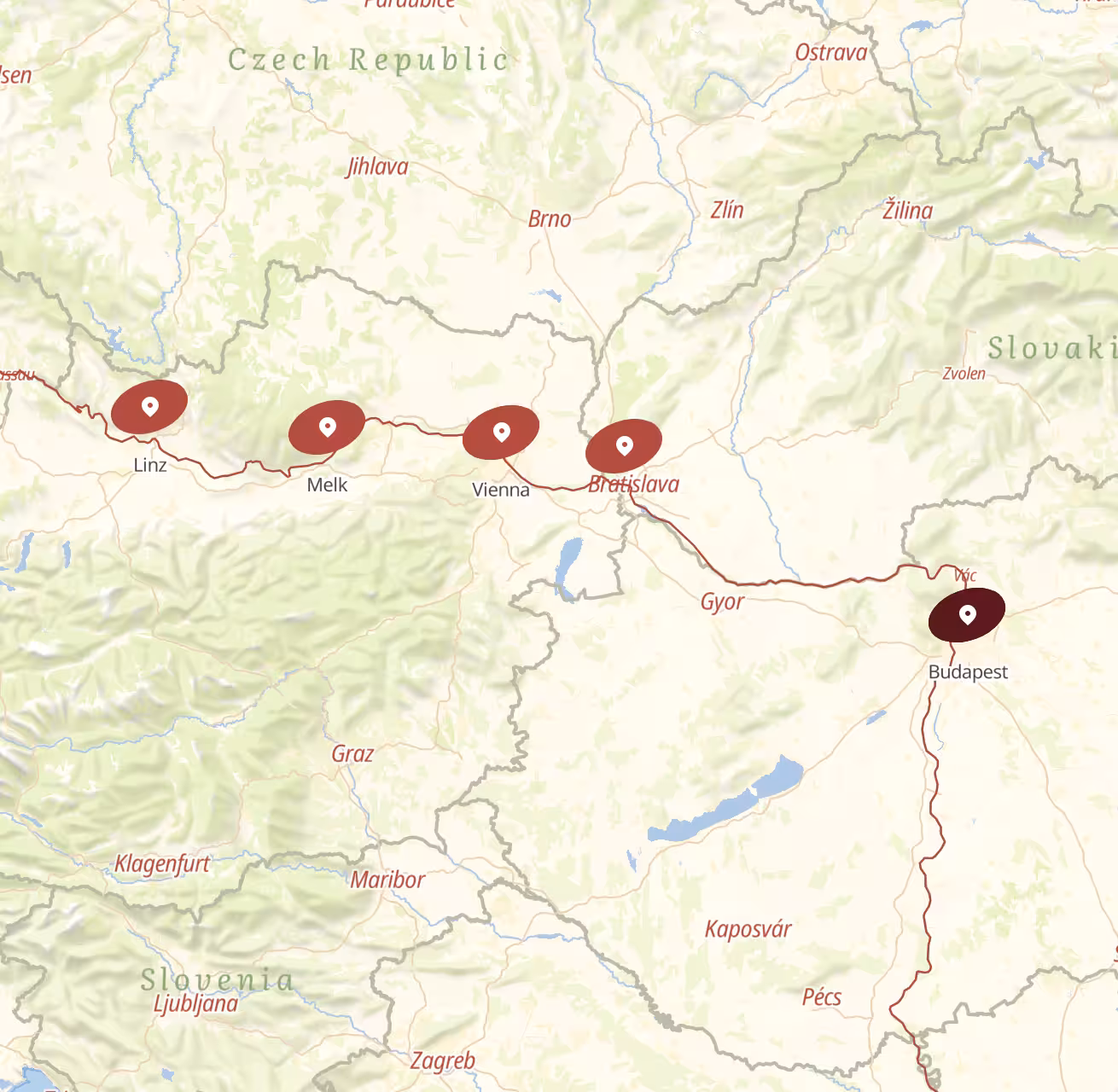 8 Day AmaWaterways River Cruise from Budapest to Budapest 2027 - 