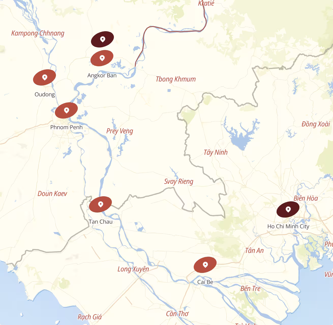 8 Day AmaWaterways River Cruise from Ho Chi Minh City to Kampong Cham 2027 - 