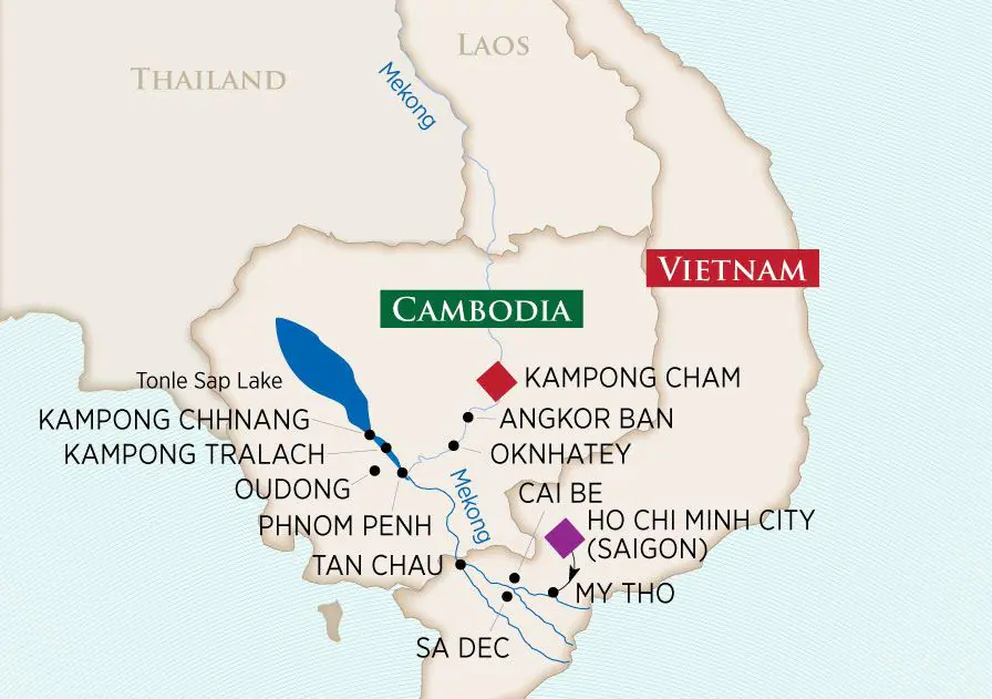 8 Day AmaWaterways River Cruise from Ho Chi Minh City to Siem Reap 2028 - 