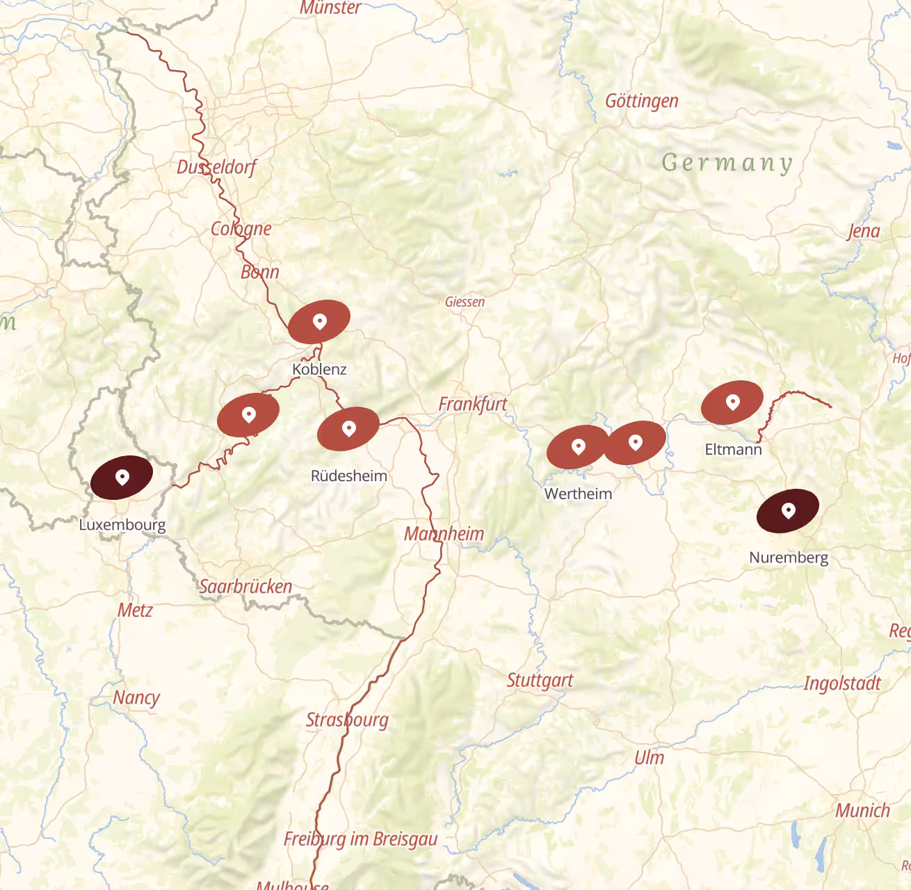 8 Day AmaWaterways River Cruise from Luxembourg to Nuremberg 2026 - 