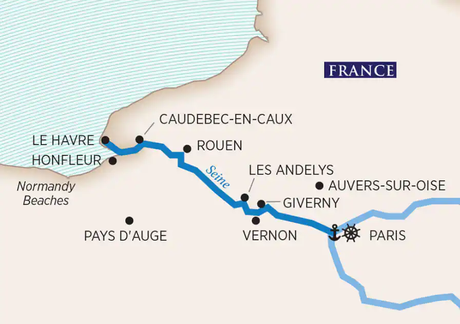 8 Day AmaWaterways River Cruise from Paris to Paris 2026 - 