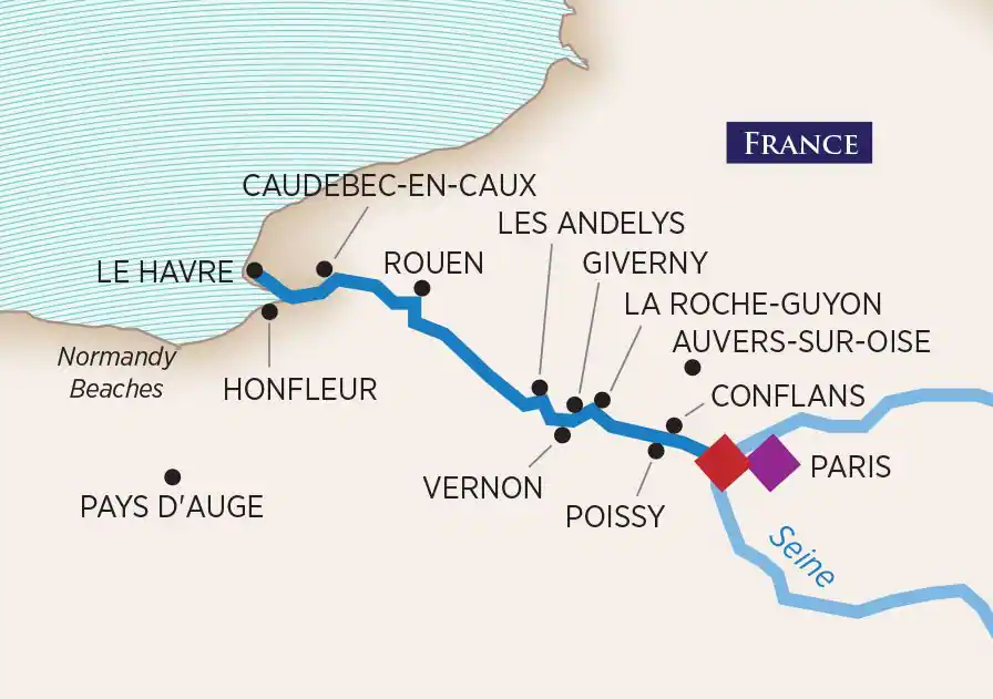 8 Day AmaWaterways River Cruise from Paris to Paris 2024 - 