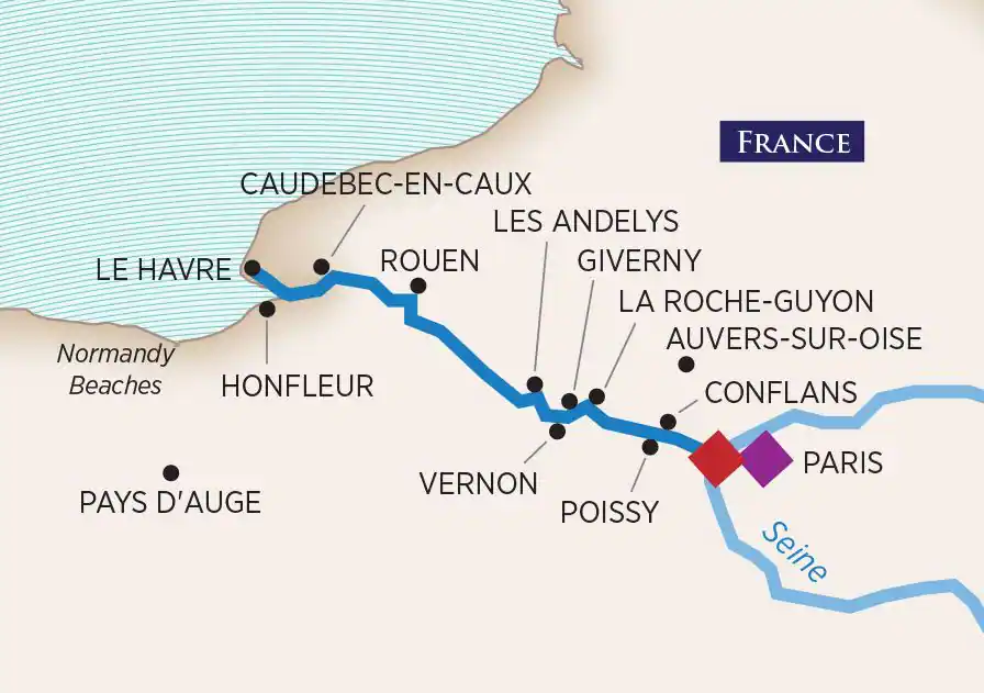 <span>8 Day AmaWaterways River Cruise from Paris to Paris 2025</span>