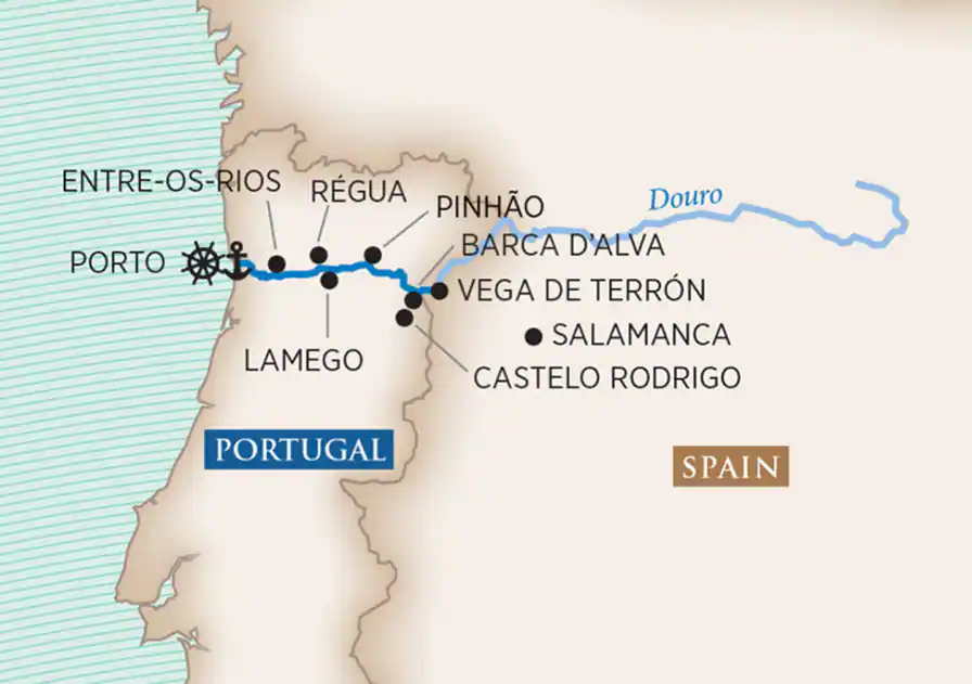 8 Day AmaWaterways River Cruise from Porto to Porto 2026 - 