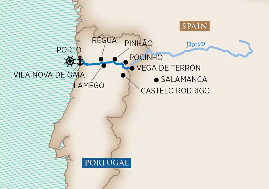 8 Day AmaWaterways River Cruise from Porto to Porto 2024 - 