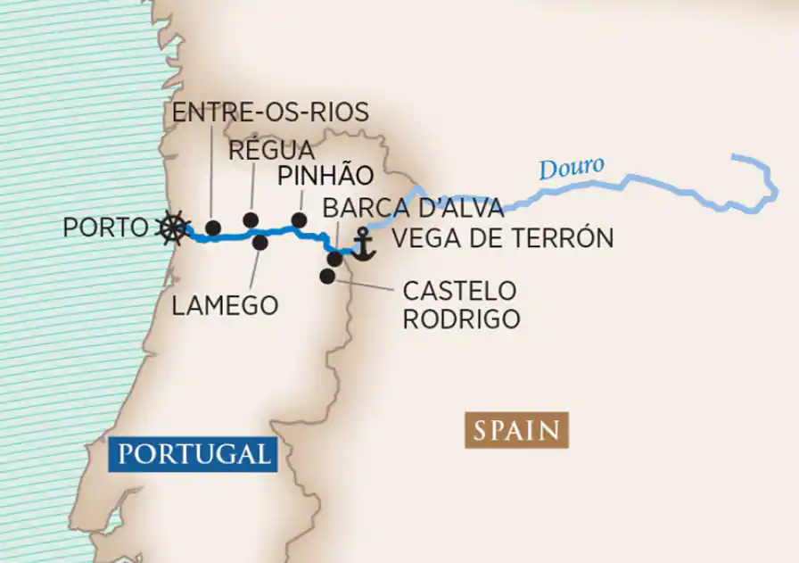 8 Day AmaWaterways River Cruise from Porto to Vega de Terrón 2026 - 