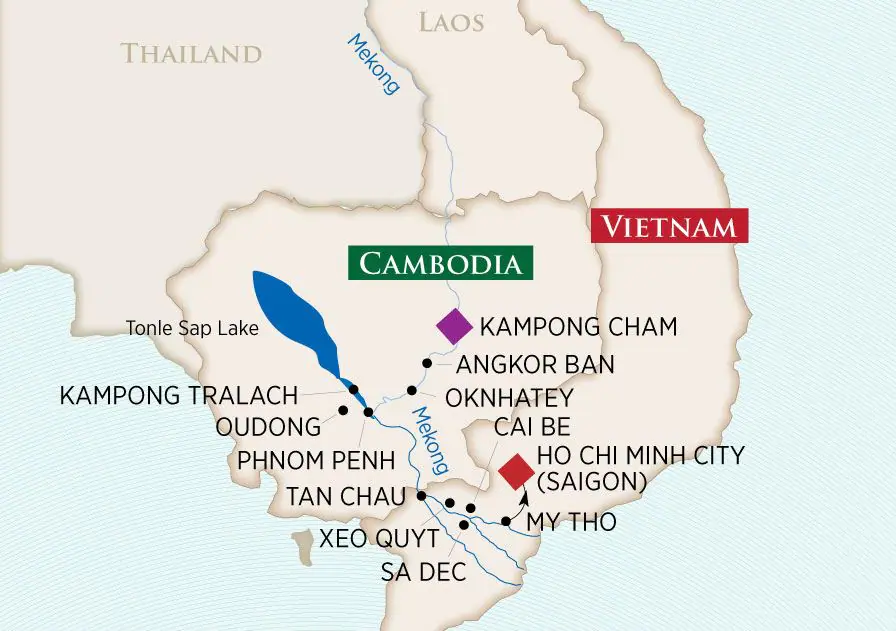 8 Day AmaWaterways River Cruise from Siem Reap to Ho Chi Minh City 2028 - 