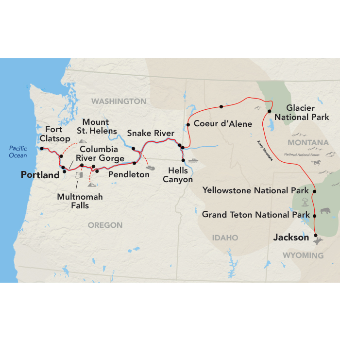 <span>15 Day American Cruise Lines River Cruise from Hayden Island to Jackson 2024</span>