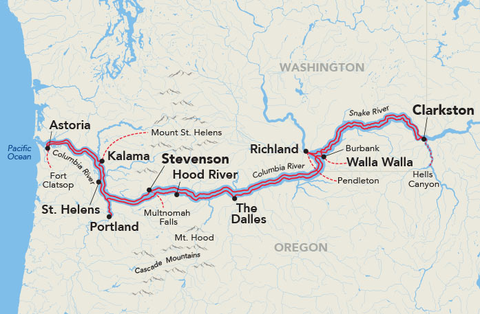 16 Day American Cruise Lines River Cruise from Hayden Island to Hayden Island 2028 - 