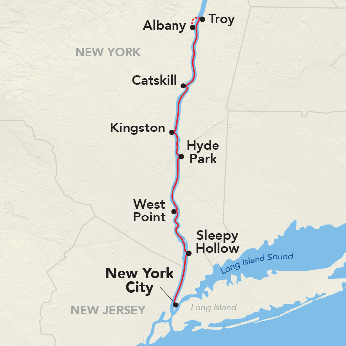9 Day American Cruise Lines River Cruise from New York to Albany 2029 - 