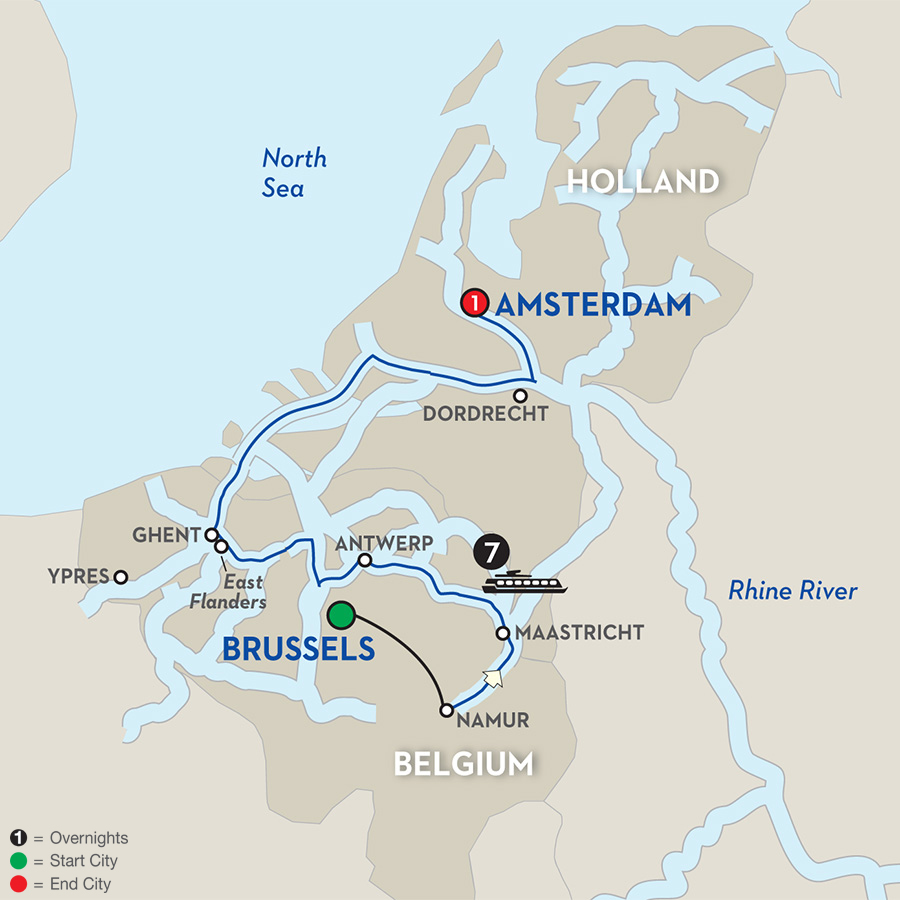 River Cruises on the Waterways of Holland, Explore river cruises today!