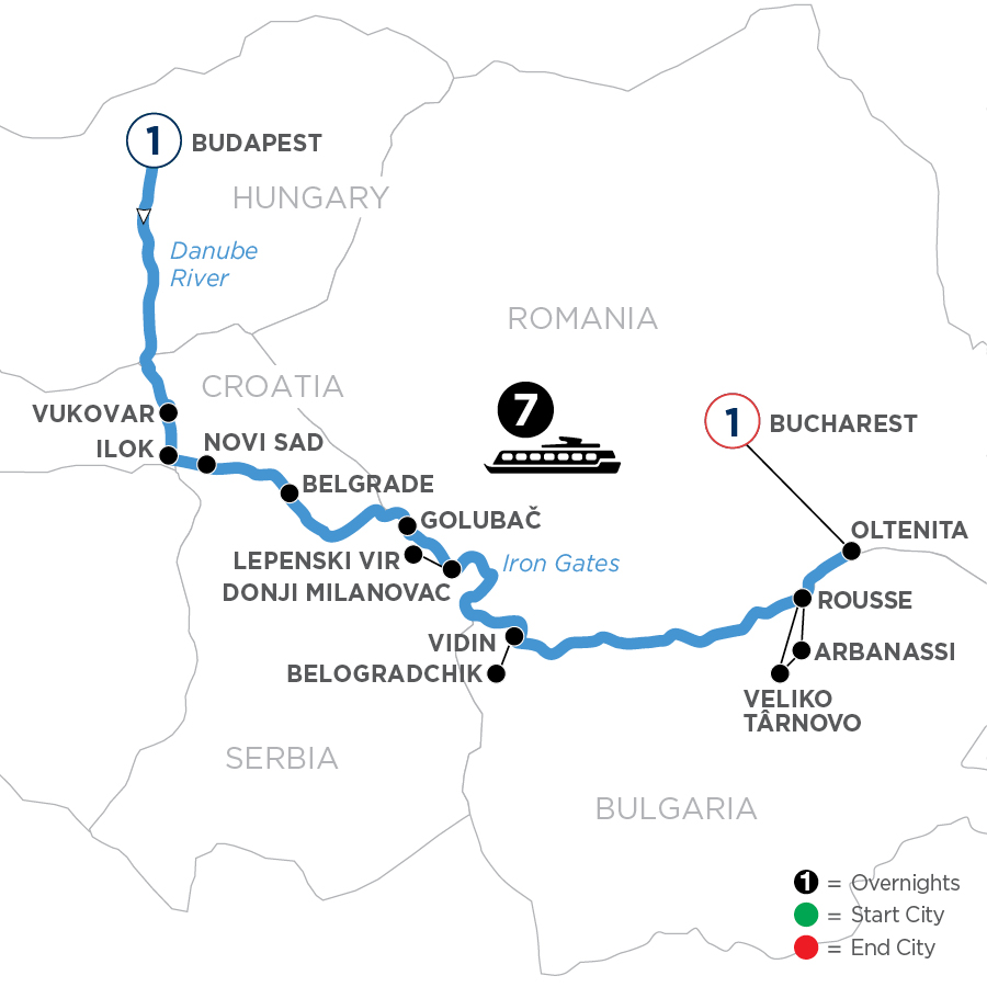 <span>10 Day Avalon Waterways River Cruise from Budapest to Bucharest 2025</span><span>(WBOQ)</span>