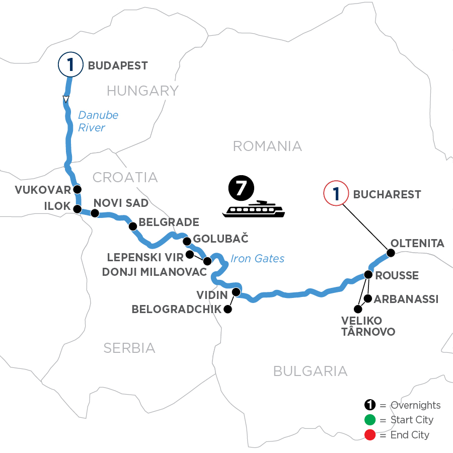 10 Day Avalon Waterways River Cruise from Budapest to Bucharest 2026 - WBOQ