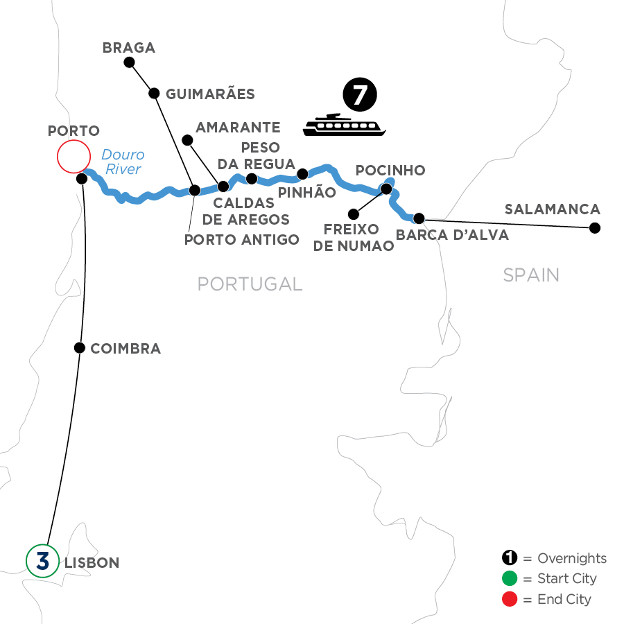 11 Day Avalon Waterways River Cruise from Lisbon to Porto 2024 - WCCQ