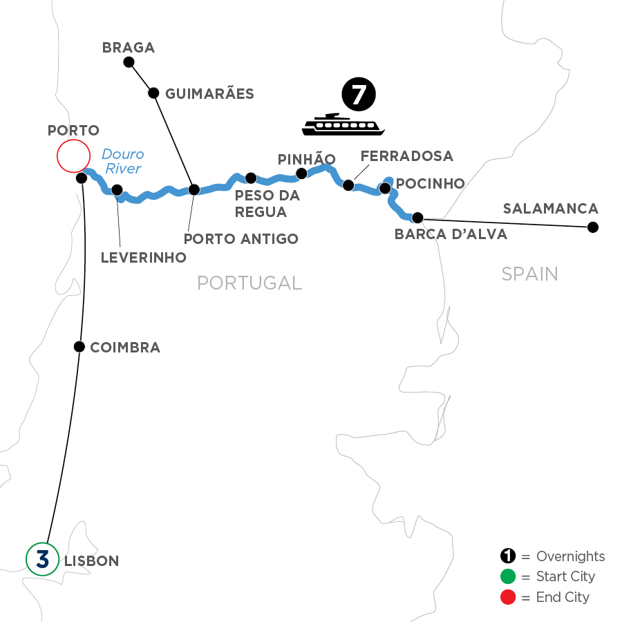 11 Day Avalon Waterways River Cruise from Lisbon to Porto 2027 - WCCQ