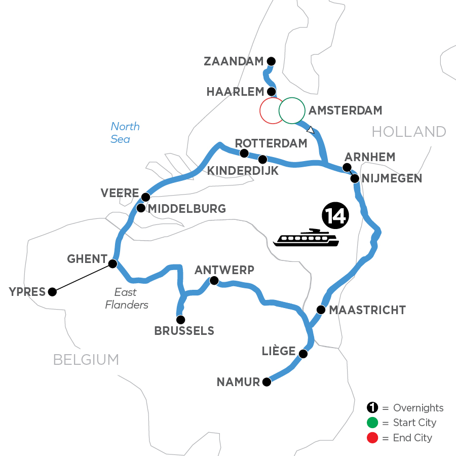 15 Day Avalon Waterways River Cruise from Amsterdam to Amsterdam 2027 - WHH