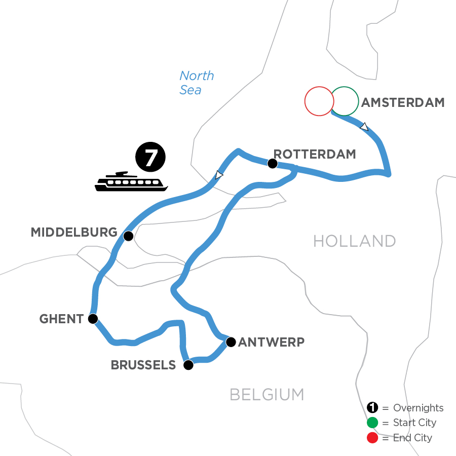 8 Day Avalon Waterways River Cruise from Amsterdam to Amsterdam 2027 - WAD