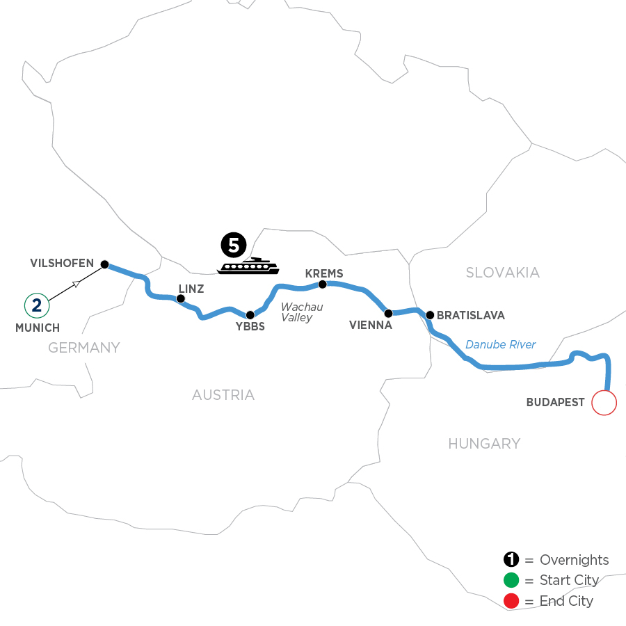 8 Day Avalon Waterways River Cruise from Munich to Budapest 2027 - WPBQ