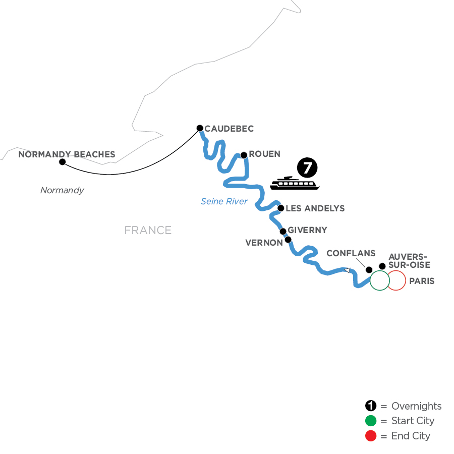 8 Day Avalon Waterways River Cruise from Paris to Paris 2024 - WPP