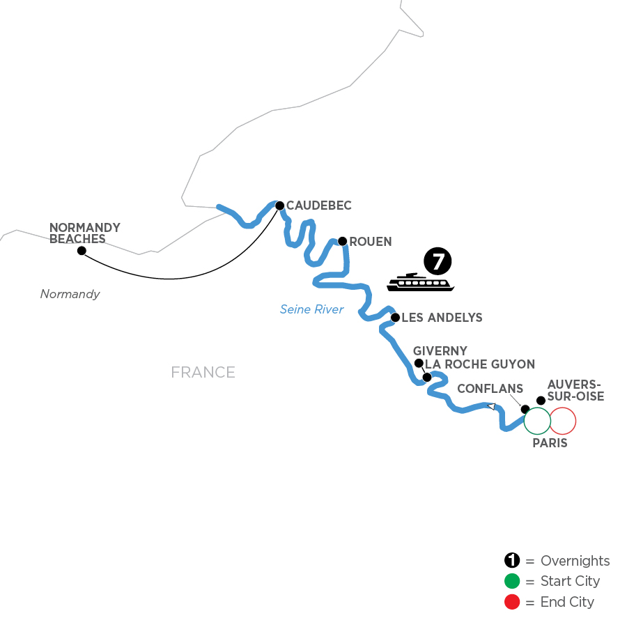 8 Day Avalon Waterways River Cruise from Paris to Paris 2027 - WPH