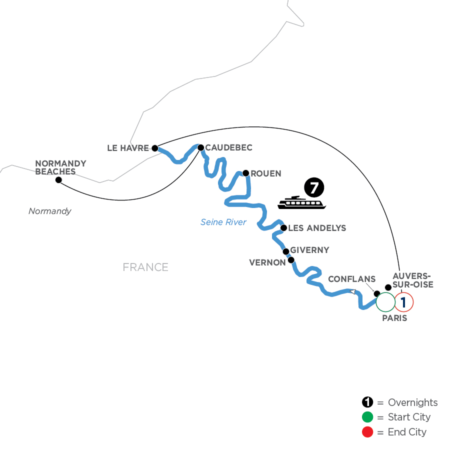 9 Day Avalon Waterways River Cruise from Paris to Paris 2025 - WPHP