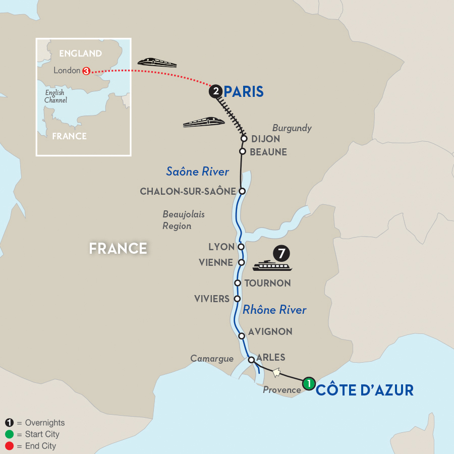 River Cruises on the Saone & Rhone River, Explore river cruises today!