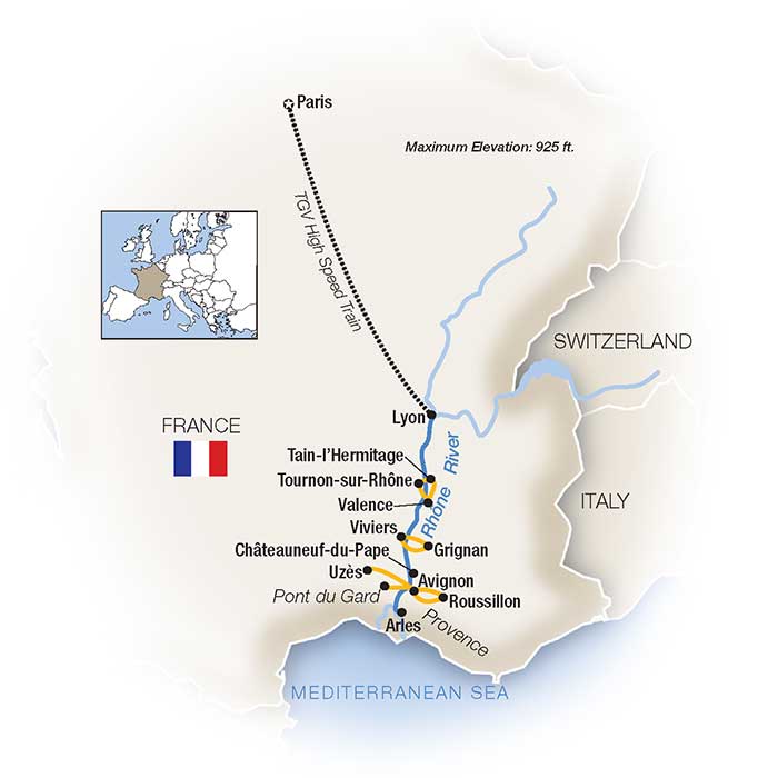 <span>10 Day Tauck River Cruise from Paris to Lyon 2024</span><span>(rof2024)</span>