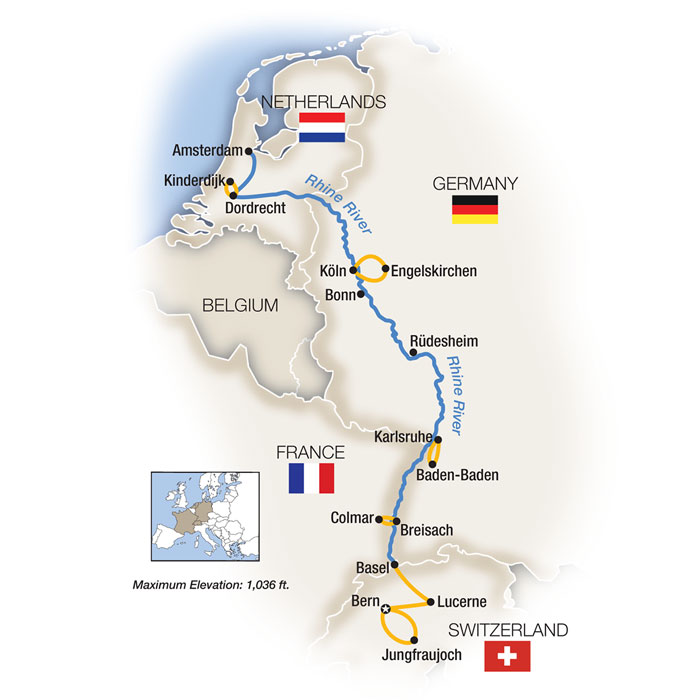 <span>10 Day Tauck River Cruise from Zurich to Amsterdam 2024</span><span>(rgx2024)</span>