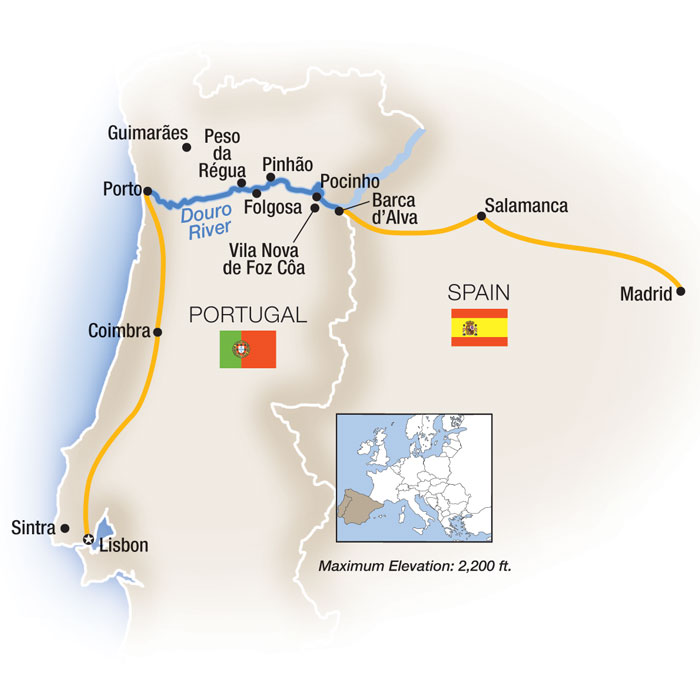12 Day Tauck River Cruise from Lisbon to Madrid 2026 - 