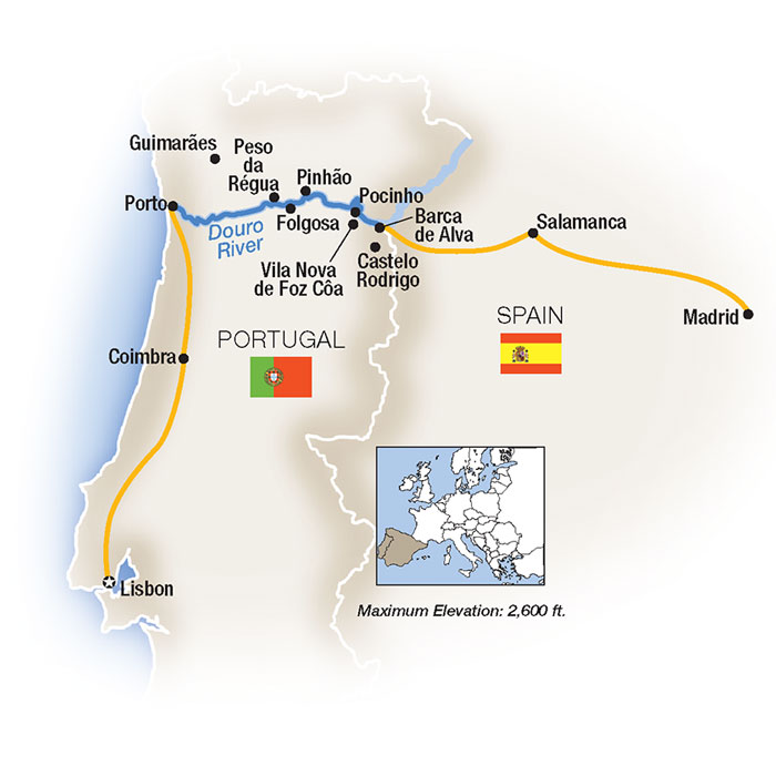 <span>12 Day Tauck River Cruise from Lisbon to Madrid 2024</span><span>(qie2024)</span>