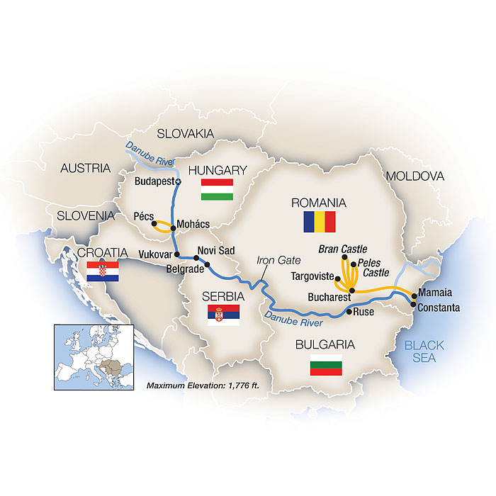 <span>13 Day Tauck River Cruise from Bucharest to Budapest 2024</span><span>(rly2024)</span>