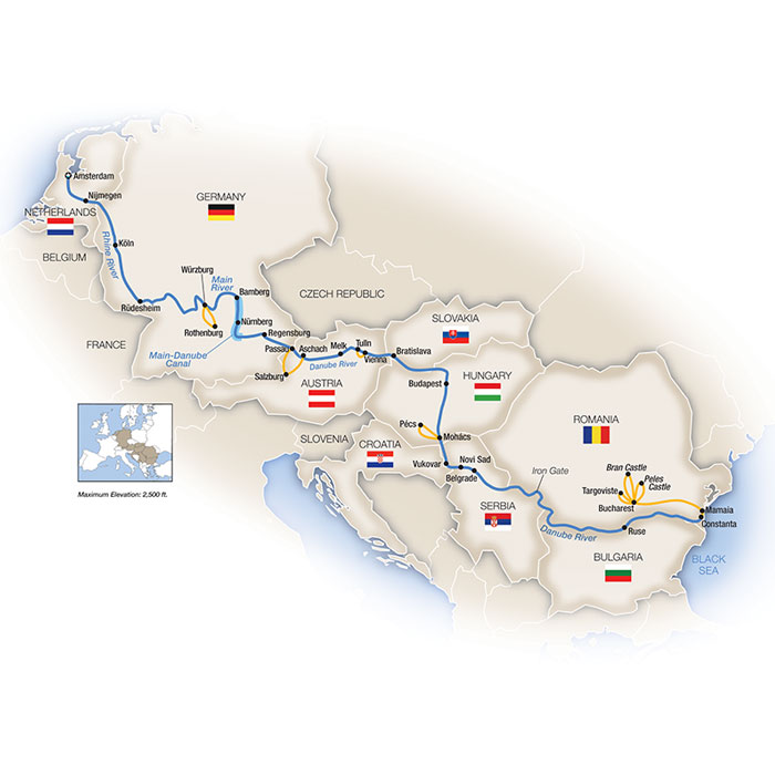 <span>25 Day Tauck River Cruise from Amsterdam to Bucharest 2024</span><span>(rxe2024)</span>