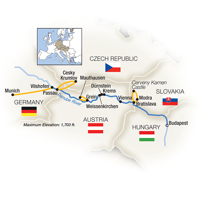 8 Day Tauck River Cruise from Budapest to Munich 2026 - 