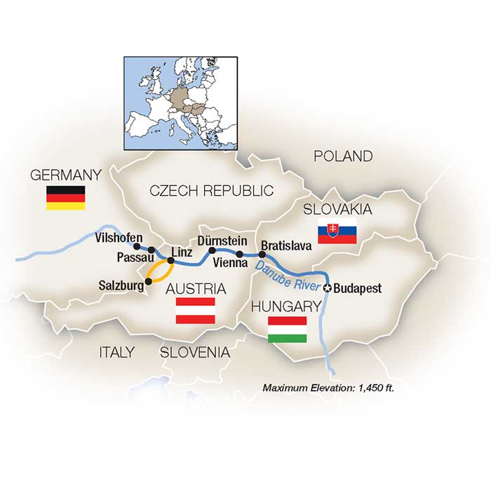 8 Day Tauck River Cruise from Budapest to Munich 2027 - 