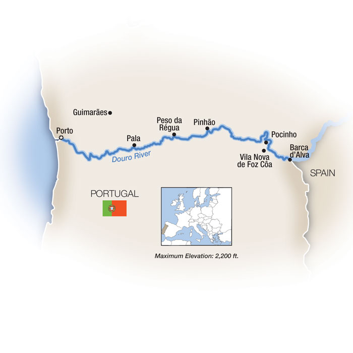 8 Day Tauck River Cruise from Porto to Porto 2027 - 