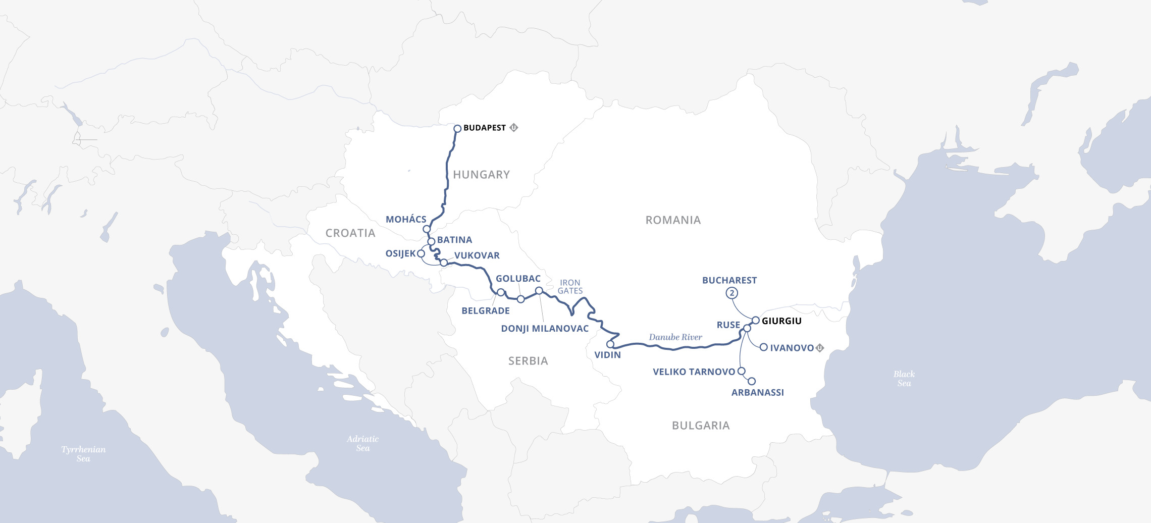 <span>10 Day Uniworld River Cruise from Bucharest to Budapest 2024</span>