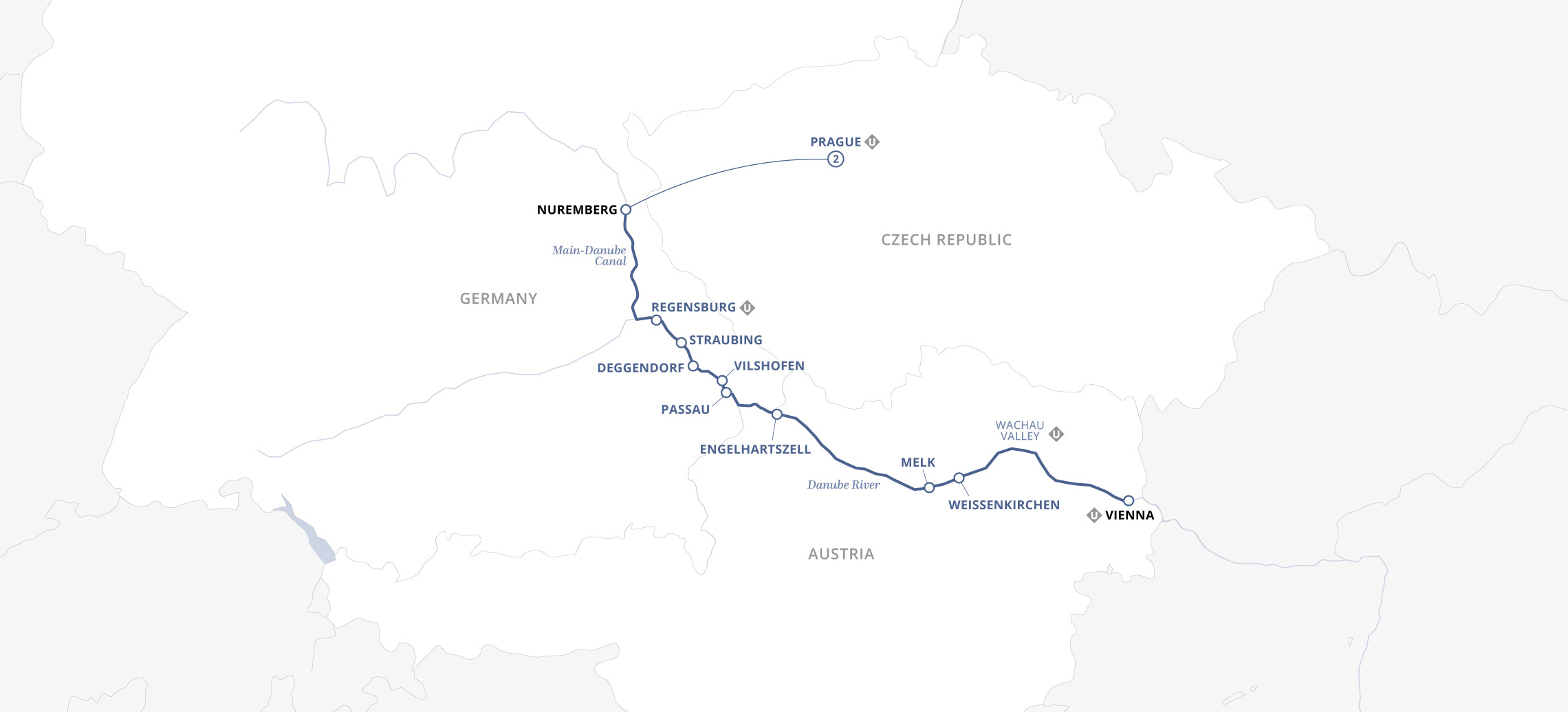 <span>10 Day Uniworld River Cruise from Prague to Vienna 2024</span>